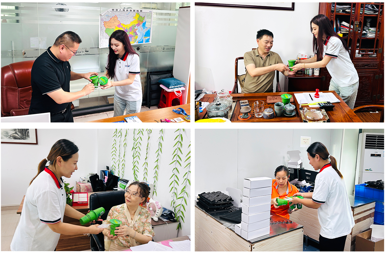 情系员工送清冷 凝心聚力共奋进 —— 人生就是博手机版集团发展夏季送清冷活动